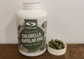 healthwell chlorella kapslar eko 1