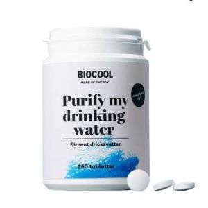 Biocool Purify my drinking water - Bästa vattenrenare tabletter