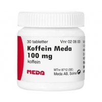 Koffein Meda Tablett 100 mg 30 st